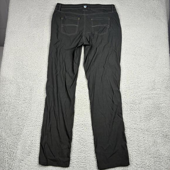 KUHL Pants Women’s 10 Regular Gray Straight Leg Outdoor Hiking Travel Mid Rise - Picture 5 of 8